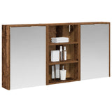 Bathroom Cabinet Set 3 pcs 126 x 16 x 62.5 cm Engineered wood 3403830