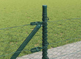 Welded Wire Fence with Concrete Base 50 x 0.5 m 3353542