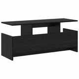 TV Stand Black Oak 102 x 35 x 45 cm Engineered Wood 890993