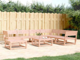 7 Piece Garden Lounge Set Solid Wood Douglas 3216928