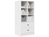 Highboard with Drawer White 45.5 x 34 x 127 cm 869362