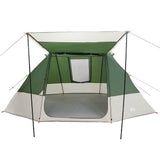 Camping Tent with Roof Green 482 x 360 x 227 cm Taffeta 42001187