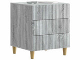 Bedside Cabinet Grey Sonoma 43 x 41 x 66.5 cm Engineered Wood 894561