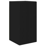 TV Cabinet Set 4 pcs Black Engineered Wood 3409151