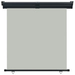 Balcony Side Awning 165x250 cm Grey 48434