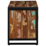 Shoe Bench Multicolour 100 x 40 x 50 cm Solid Reclaim wood 4013602