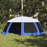 Pool Tent with Removable Fly & Mesh Walls Azure Blue 690x690 cm 4100640