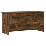 Storage Chest Smoked Oak 100 x 40 x 50 cm Engineered Wood 8011271