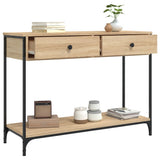Console Table Sonoma Oak 100x34.5x75 cm Engineered Wood 834171