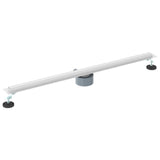 360&deg Shower Drain with Slim Model Silver 90 cm 42015989