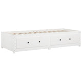 Day Bed without Mattress White 80x200 cm Solid Wood Pine 821585