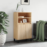 Highboard Sonoma Oak 60x36x110 cm Engineered Wood 831495