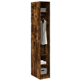 Wardrobe Smoked Oak 30x50x200 cm Engineered Wood 3307688