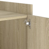 Bedside Cabinet Sonoma Oak 45x50x50 cm Engineered Wood 848299