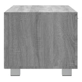 TV Cabinet Grey Sonoma 140x40.5x35 cm Engineered Wood 342627