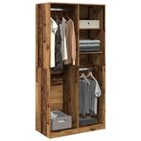 Wardrobe Old Wood 100x50x200 cm Engineered Wood 3307772