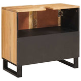Bathroom Sink Cabinet Brown 62 x 33 x 58 cm Solid Mango Wood 4018063