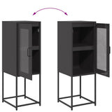Sideboard Black 36x39x107 cm Cold-rolled Steel 853398