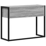 End Table Grey Sonoma 100 x 36 x 75 cm Engineered Wood 886699