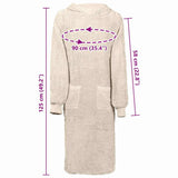 Robe KINN Cream XL Cotton 4100884