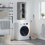 Wall Mounted Cabinet Concrete Grey 34.5x34x90 cm 828928