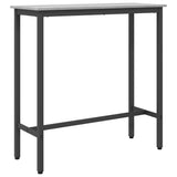 Table Grey Sonoma 100 x 40 x 100.5 cm Engineered Wood and Steel 873741