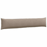 Sofa Pillows 2 pcs Taupe 200 x 40 cm Fabric 42013897