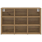 Shoe Cabinet Artisan Oak 77.5 x 30 x 51 cm Engineered Wood 875207