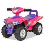 Children's Ride-on ATV with Sound and Light Pink and Purple 10141