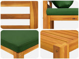 Sofa Set 12 pcs Natural Solid Acacia Wood 3417263