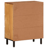 Side Cabinet 60x33x75 cm Solid Wood Acacia 356858
