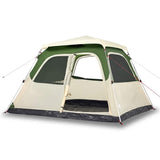 Family Tent Dome 6-Person Green Quick Release 4004233