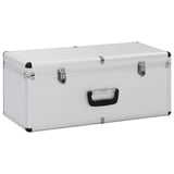 Storage Cases 3 pcs Silver Aluminium 91852