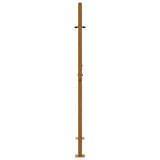 Garden Gate 100x150 cm Weathering Steel Cross Design 4101006