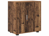 TV Cabinet Set Wall-mounted 4 pcs Old Wood Engineered wood 3397902