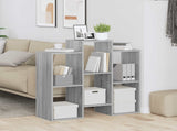 Sideboard Grey Sonoma 90 x 30 x 90 cm 8000409