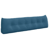 Back Pillow Blue 180 x 24 x 50 cm Velvet 42014573