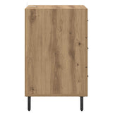Bedside Cabinet Artisan Oak 40 x 40 x 66 cm Engineered Wood 882135