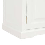 ZNTS TV Cabinet White 90x30x40 cm Wood 249878