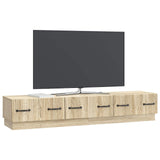 TV Cabinet Sonoma Oak 147 x 34.5 x 27 cm Engineered Wood 895397