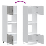 Oven Cabinets 2 pcs Kalmar Grey Sonoma Engineered Wood 3315047