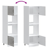 Oven Cabinets 2 pcs Kalmar Grey Sonoma Engineered Wood 3315047