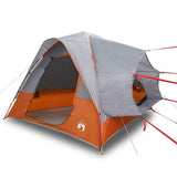 Car Tent 4-Person Grey and Orange Waterproof 4009496