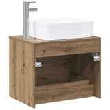 Bathroom Furniture Set Artisan Oak Engineered Wood 3404397