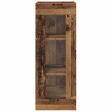 Wall Mounted Cabinet Old Wood 34.5 x 34 x 90 cm 882619