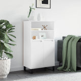 Highboard White 60x36x110 cm Engineered Wood 831492