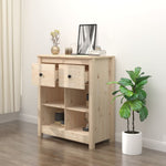 Sideboard 70x35x80 cm Solid Wood Pine 813764