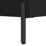 Highboard Black 69.5x32.5x180 cm Engineered Wood 3189582