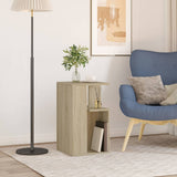 Side Table Sonoma Oak 35x35x60 cm Engineered Wood 840739