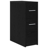 Bathroom Furniture Set Wall-mounted Black Oak 22 x 44 x 61.5 cm 871633